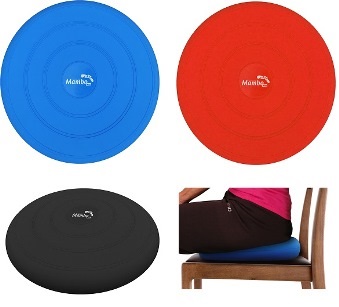 Dynamisch zitkussen Mambo Max Comfort rood, Ø 33 cm (zonder pompje) -- 04-021302
