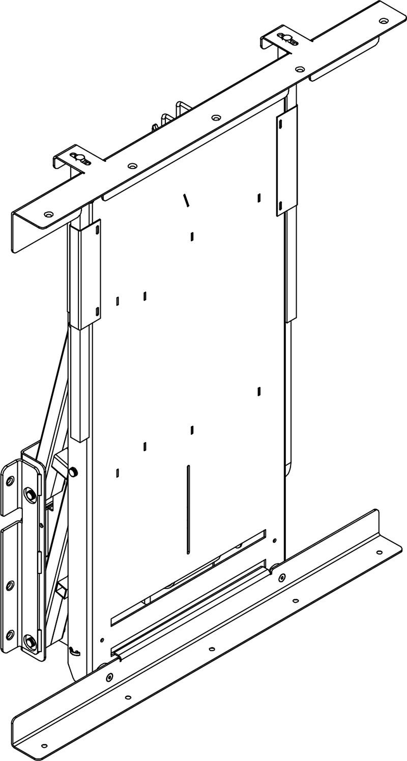 Keukenframe Diagonal voor bovenkasten, elektrisch