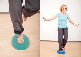 Stabiliteitstrainer Thera-band® zacht - blauw (2,5 kg) -- 1223304