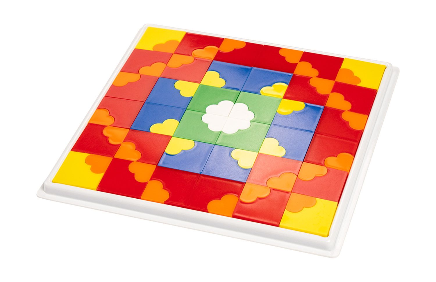 Hartenpuzzel volledige set met 6 legramen, 1000 gekleurde legstenen en boekje -- 225107