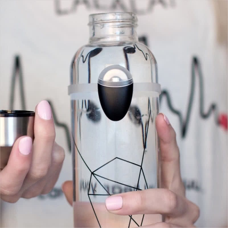 Ulla® capteur intelligent pour boire régulièrement noir