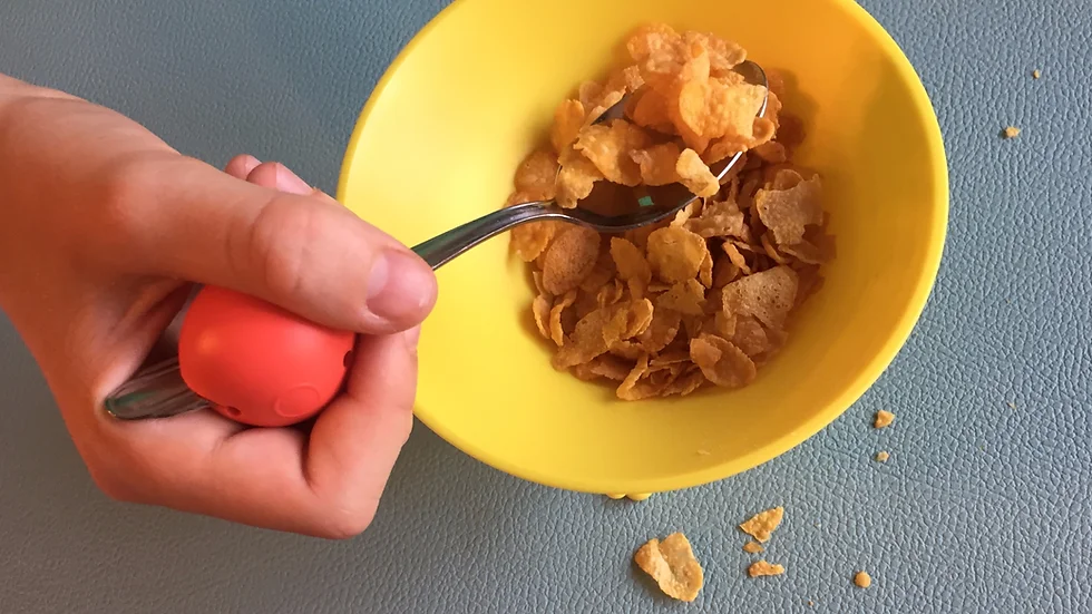 Verdikking voor bestek of pen GripoBalls kleine versie voor kinderen, per 3 (rood)