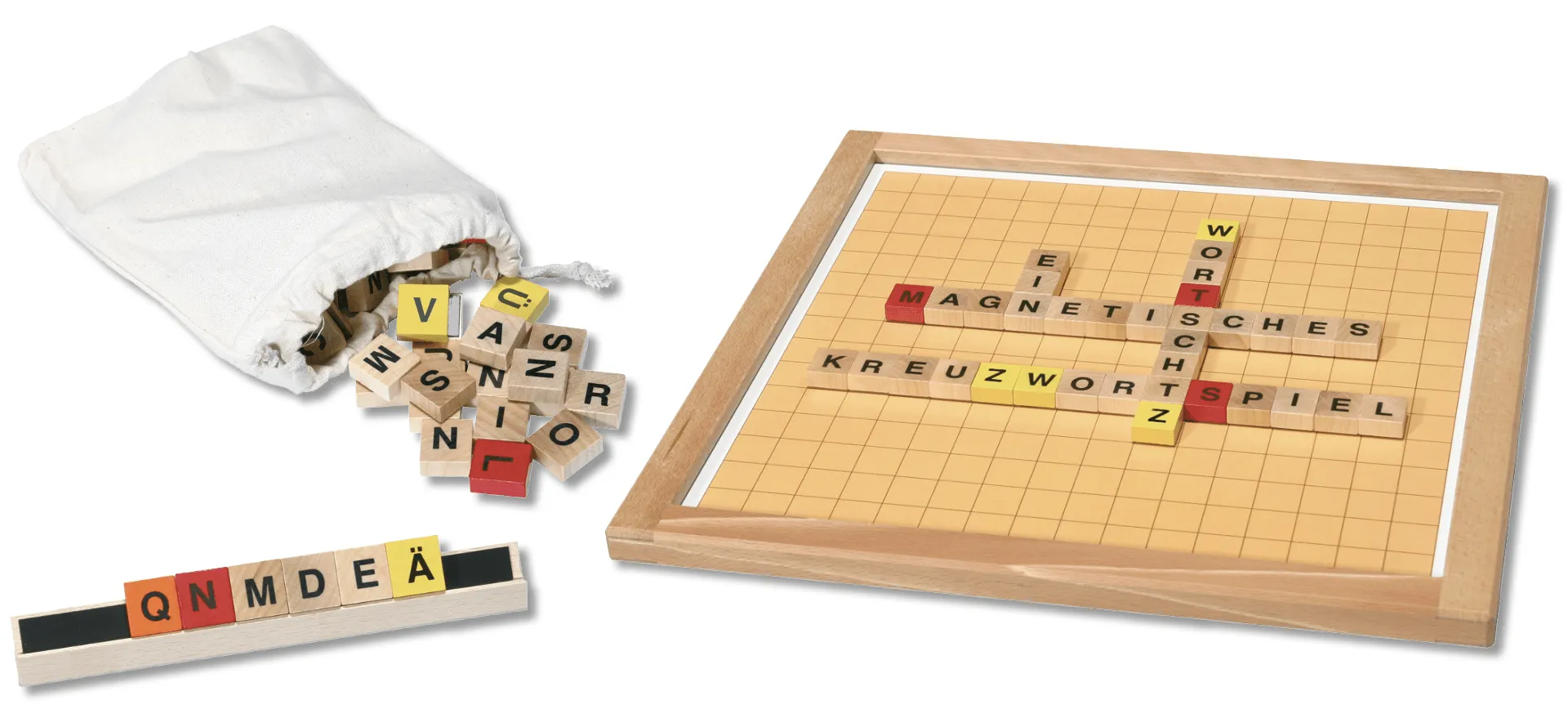 Scrabble magnétique tableau de jeu et set de lettres -- 5023m