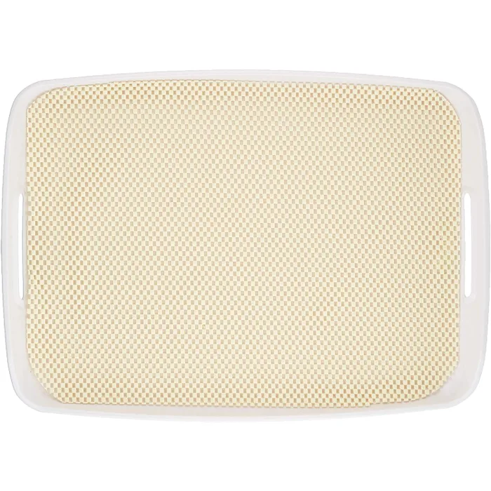 Plateau de service antidérapant avec coussin de lestage en-dessous 42,5 x 29 cm -- AA5820