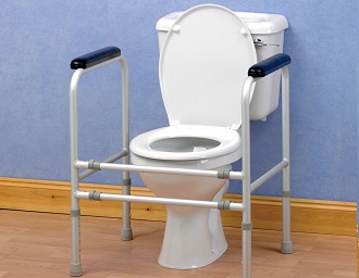 Toiletkader extra stevig aluminium