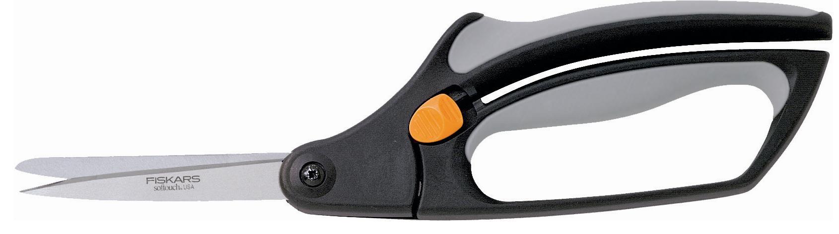 Fiskars Softouch schaar met sluitknop - 21 cm - links- en rechtshandig -- S-2911