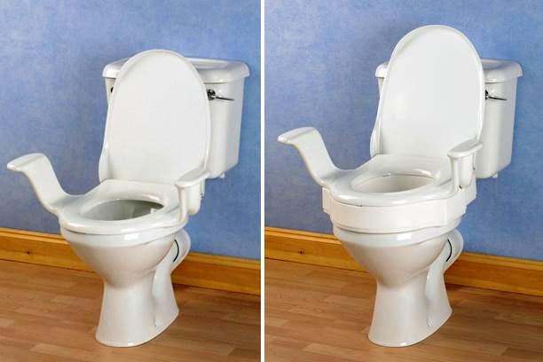 Siège/réhausseur de toilette Nobi High Rise, 8 cm rehaussement, avec couvercle