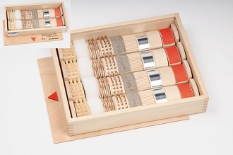 Jeu de toucher de matière 4 sets -- 150002