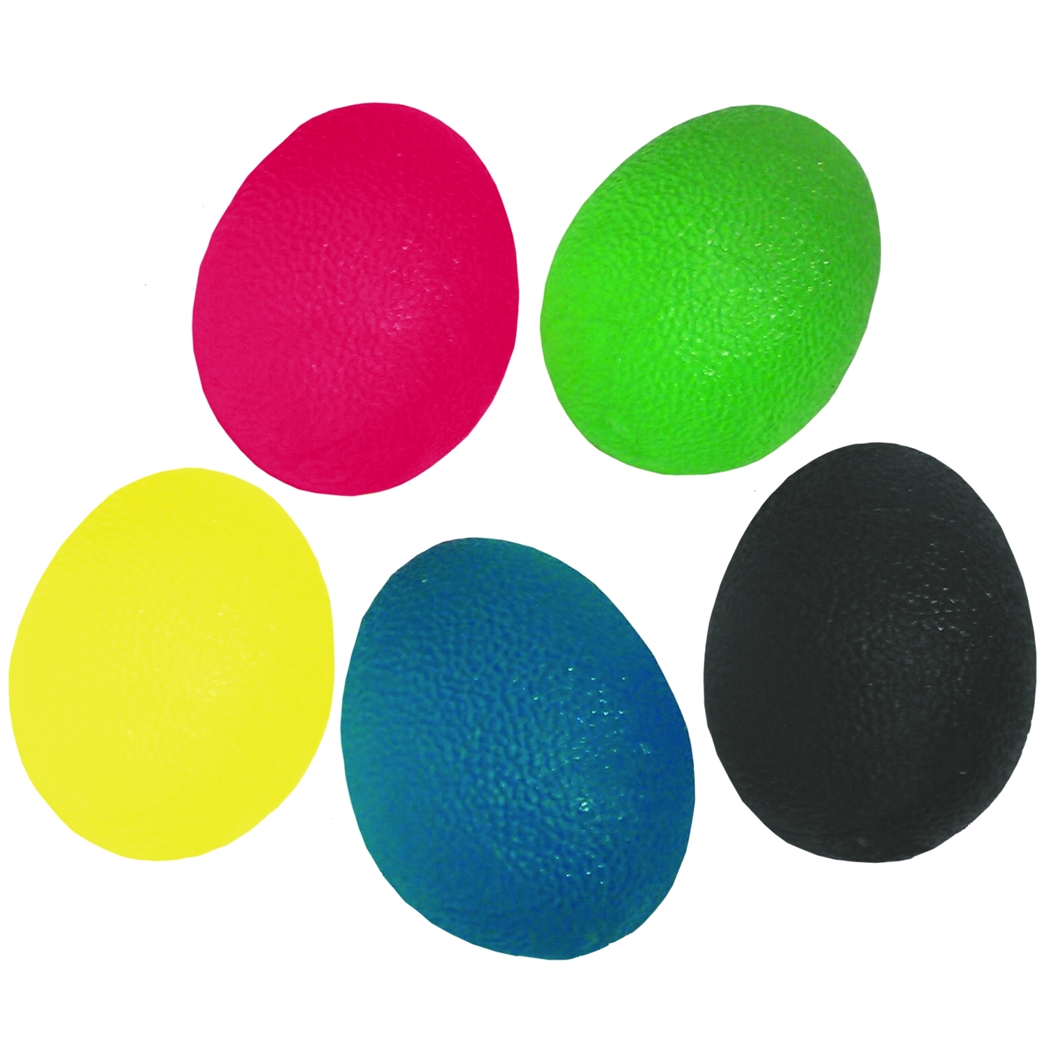 MoVeS handtrainingsbal eivormig - extra licht - geel