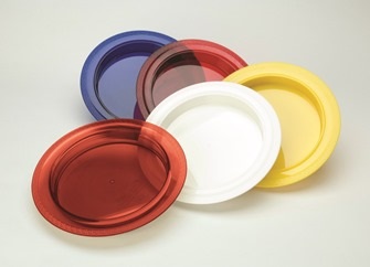 Aangepast bord Medeci® 24 cm - geel -- H79982