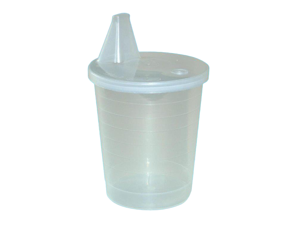 Disposable beker Rika met tuitje - 200 ml