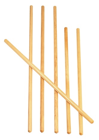Gymnastiekstok in hout 80 cm -- 4280419