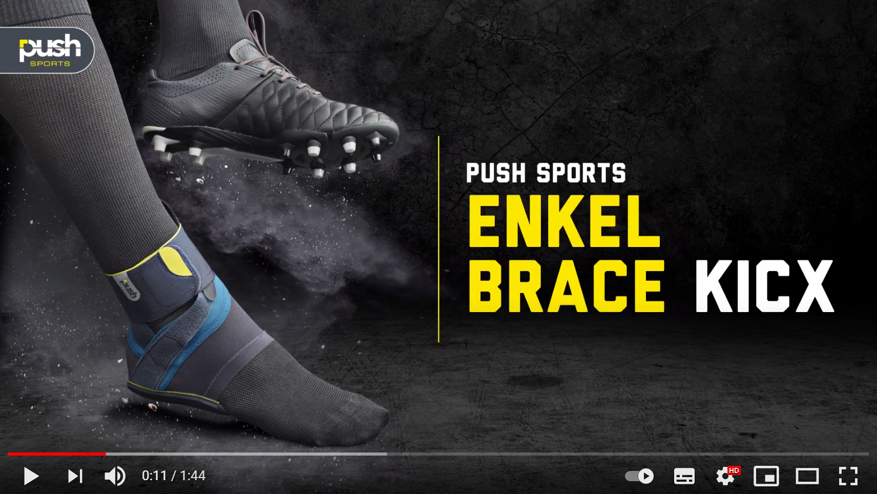 Push Sports Enkelbrace Kicx L Links