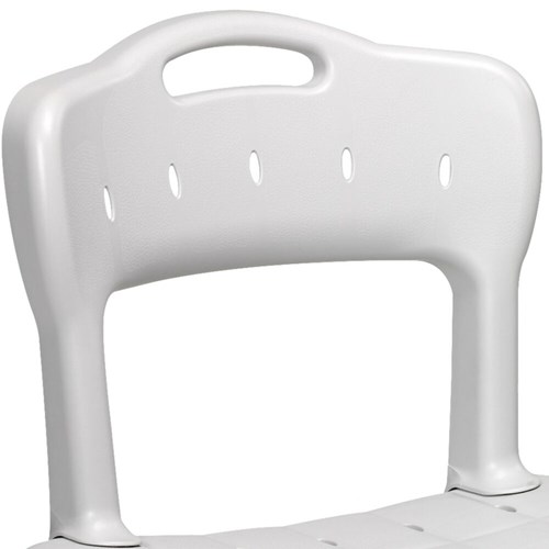 Rugsteun voor douche taboeret Etac Swift - standaard - grijs