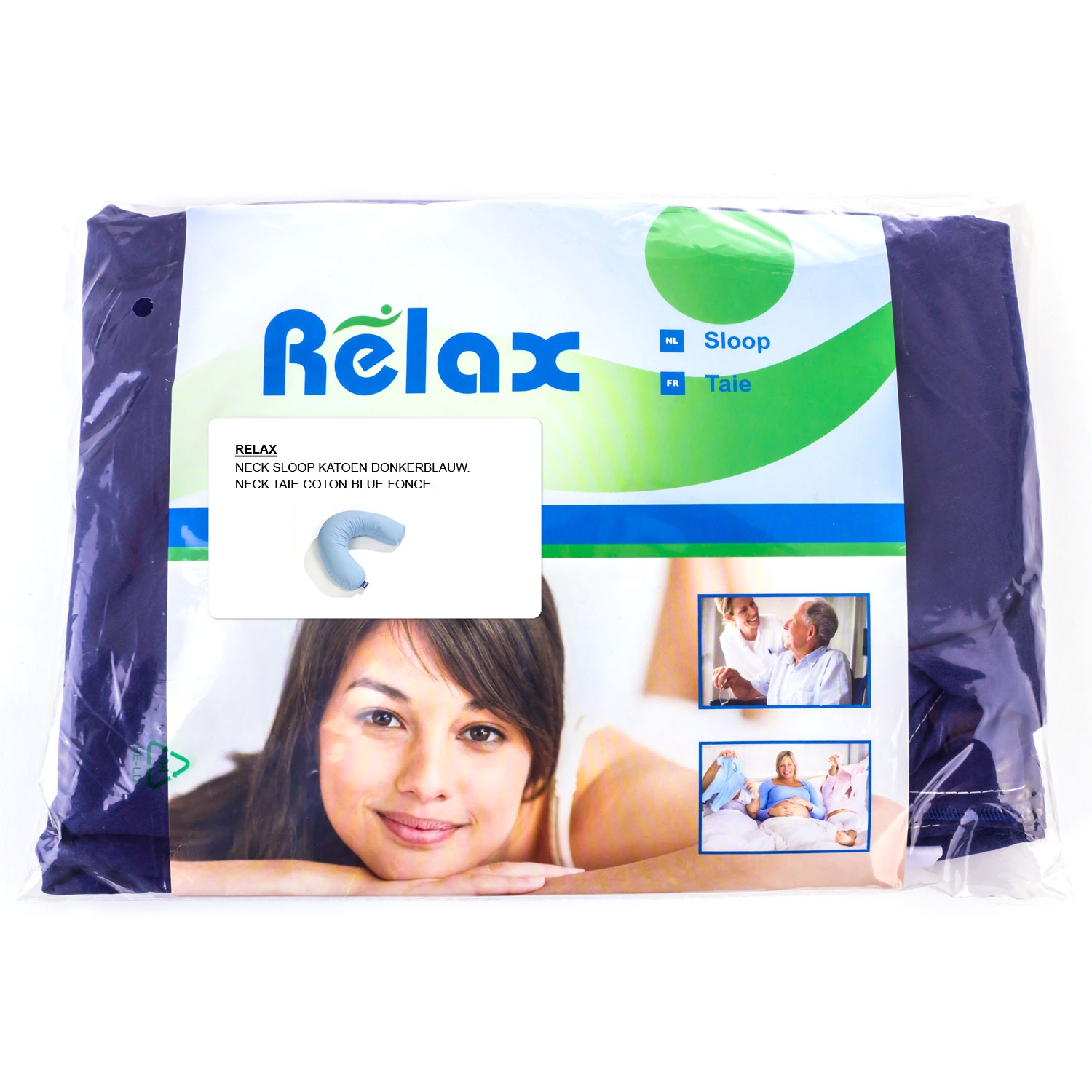 Relax Nuque Housse - Eponge - Blanche