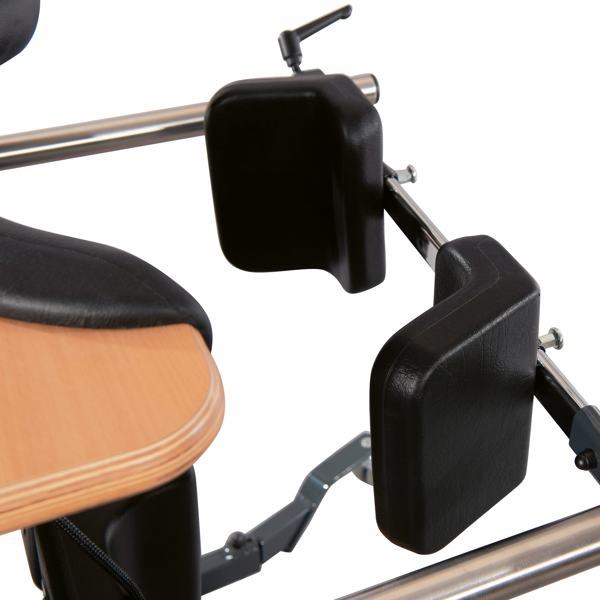 Barre de soutien avec support des hanches pour table de station debout Levaflex