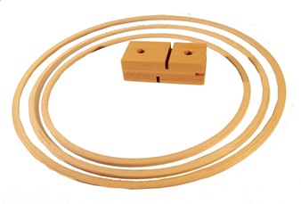 Cerceau de gymnastique en bois 70 cm -- 1000701