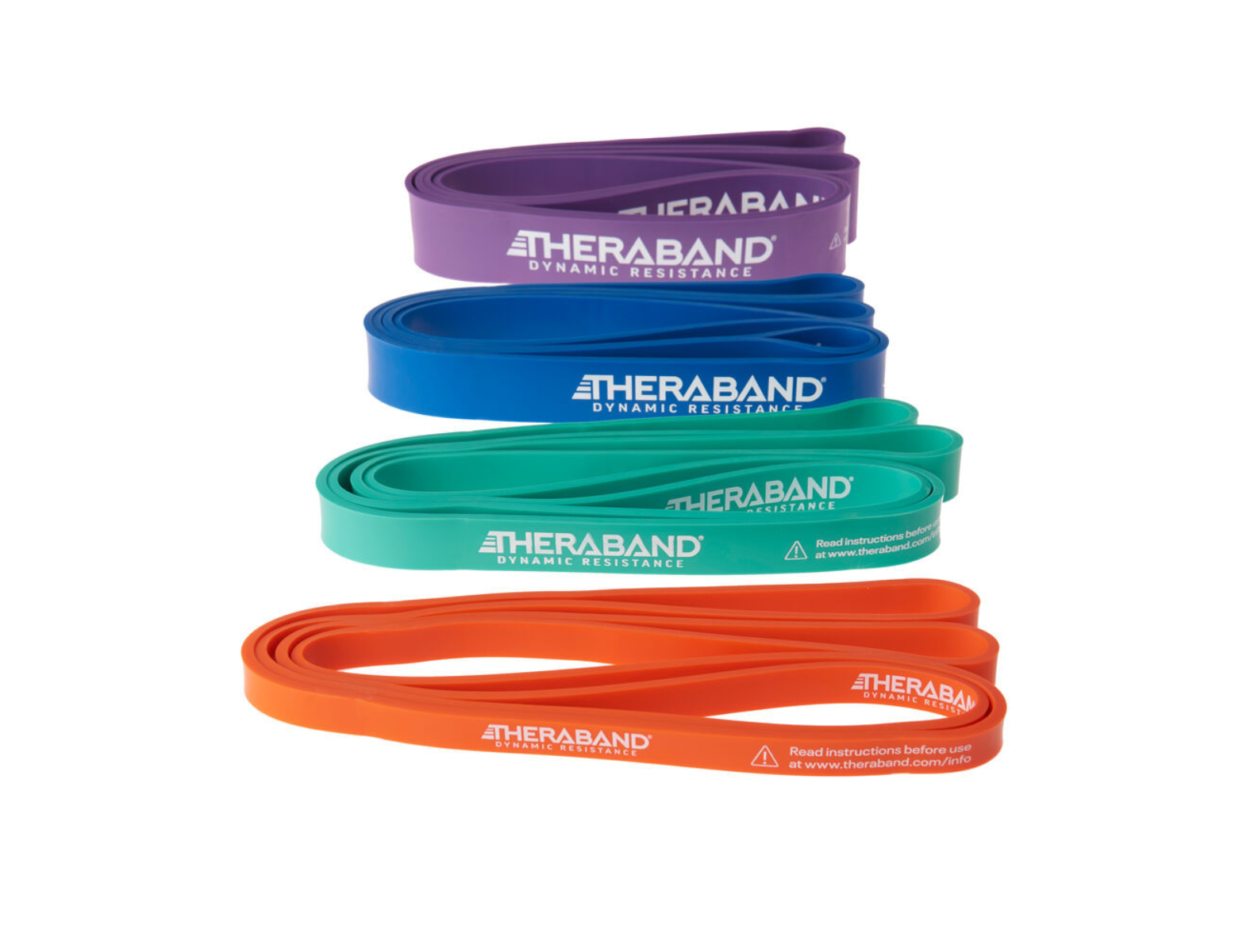 Thera-Band High Resistance Band - superloop - 104 cm - licht - oranje