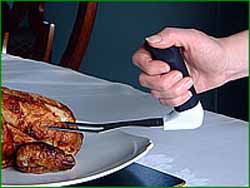 Vleesvork met ergonomische handgreep Easygrip -- PKT-CF