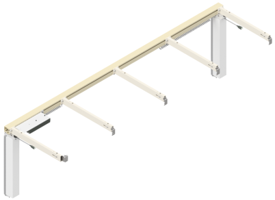 Châssis électrique FlexiPlus réglable en hauteur pour plan de travail 60 cm -- 30-90060-1