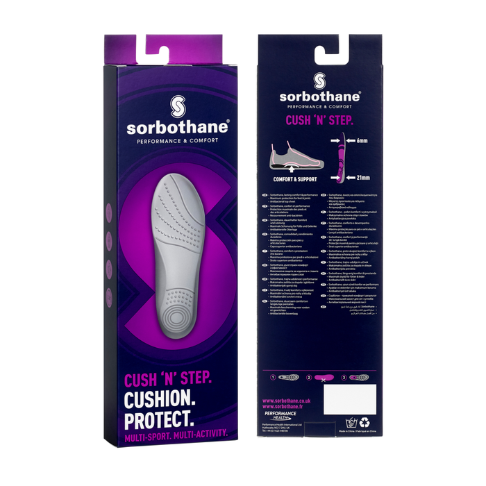 Semelles amortissantes en sorbothane Cush 'n Step (par paire)