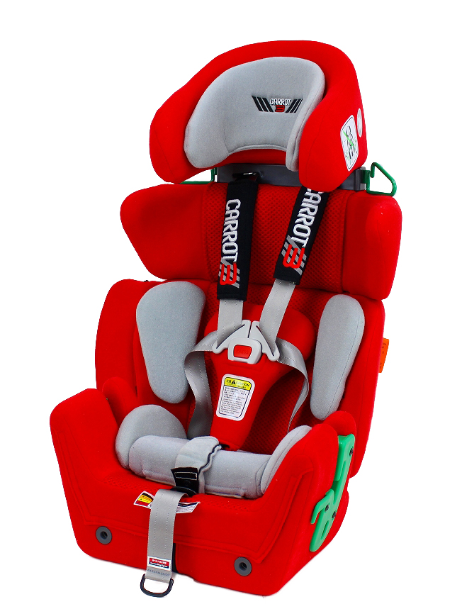 Chaise auto adaptable Carrot 3 XL - rouge