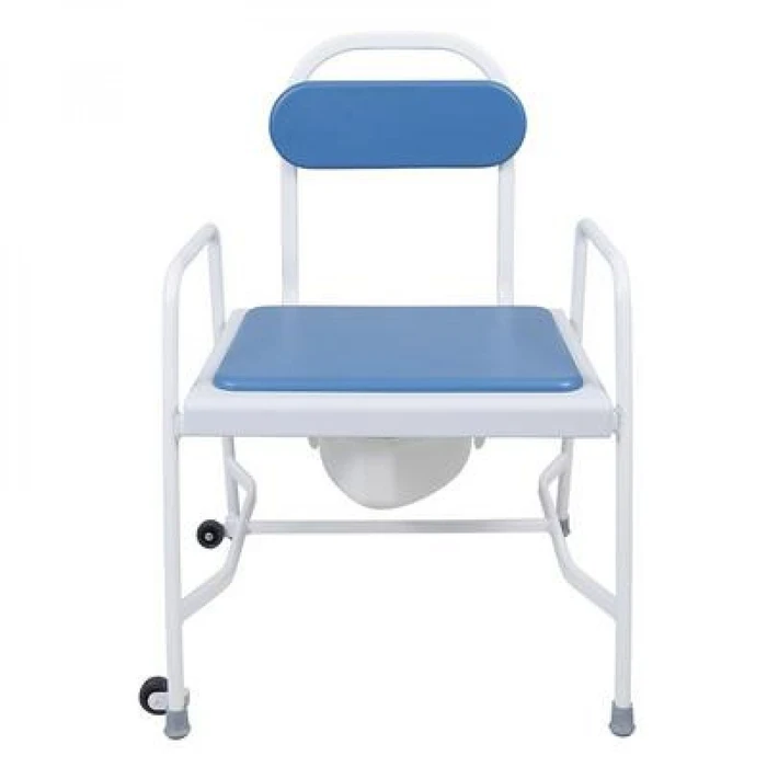 Toiletstoel XXL voor zware personen Extra Wide Commode vaste hoogte 45 cm -- AA2325A