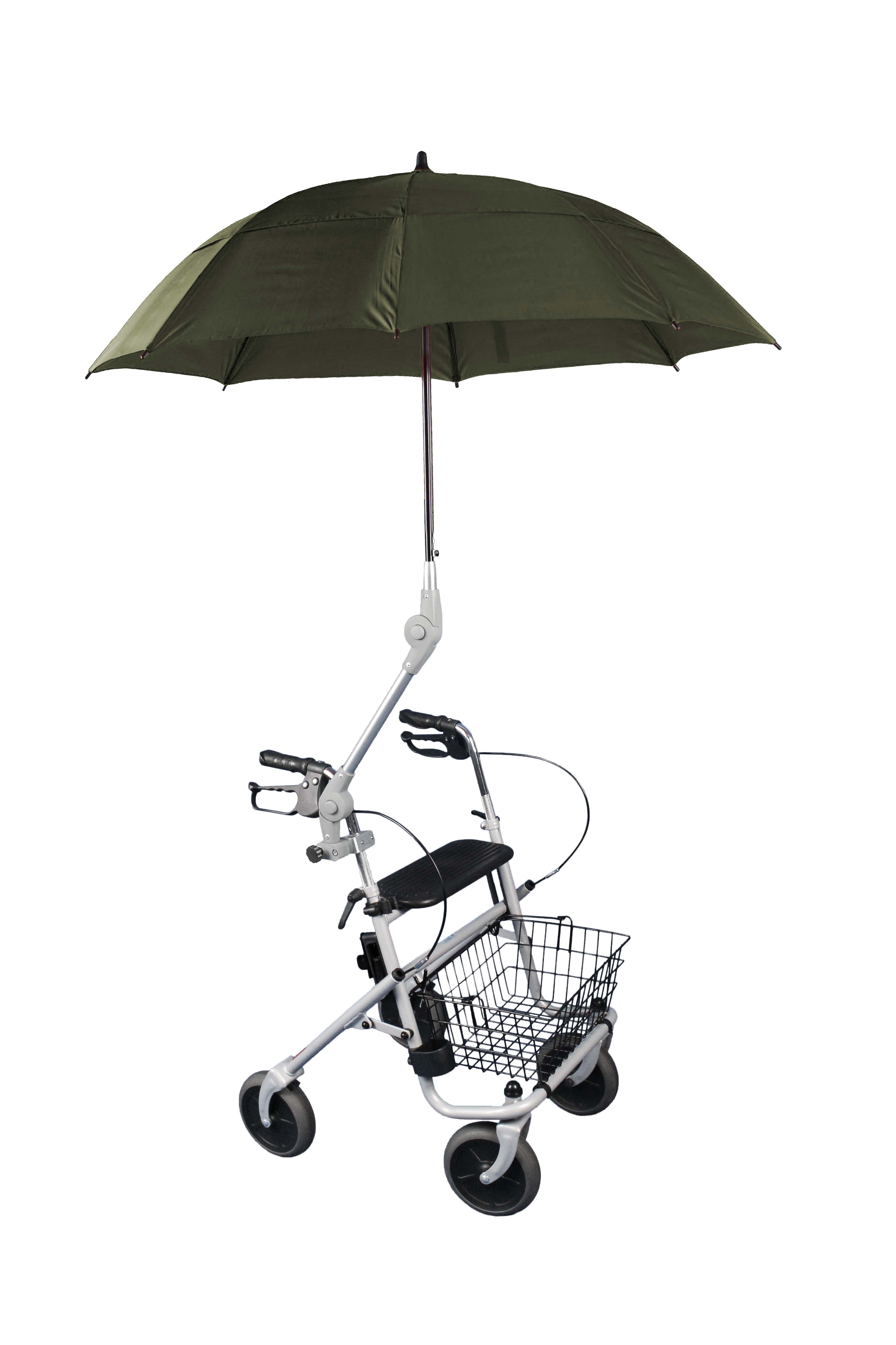 Paraplu voor rollator