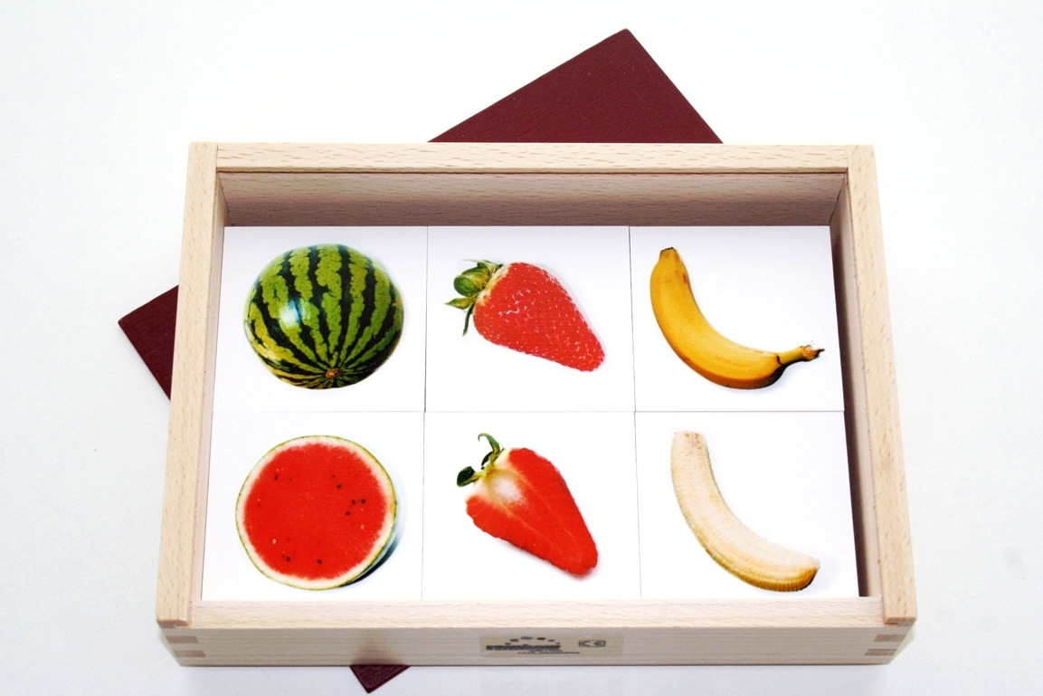 Memory associations fruits  - qu'est-ce qui va ensemble ? petite version