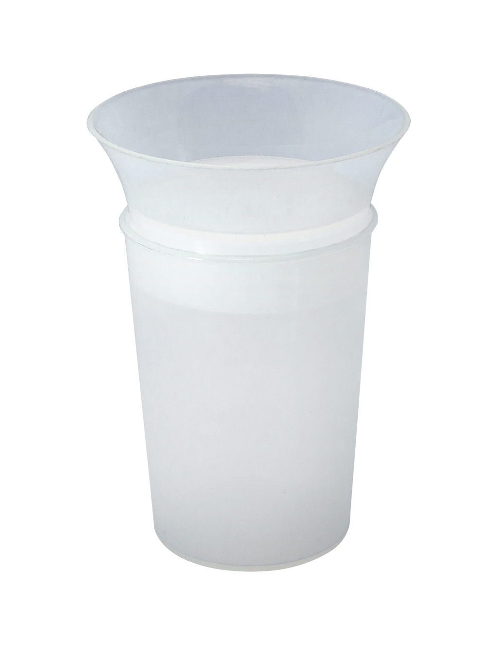Gobelet Dysphagie Adhome 200 ml blanc-transparent
