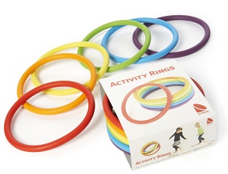 Activity Rings set van 24 in 6 verschillende kleuren -- 1502191