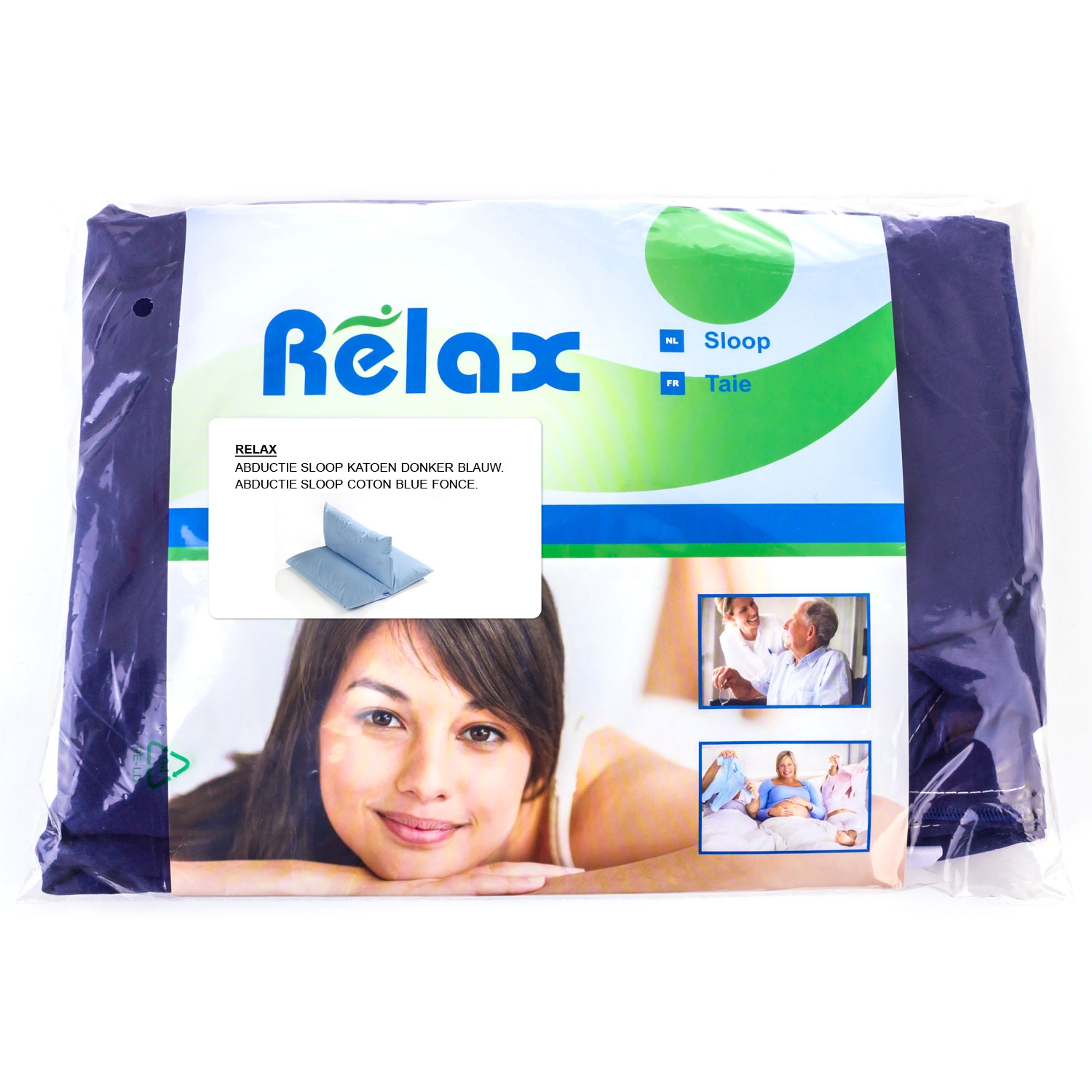 Relax Abduction Housse - Eponge - Blanche