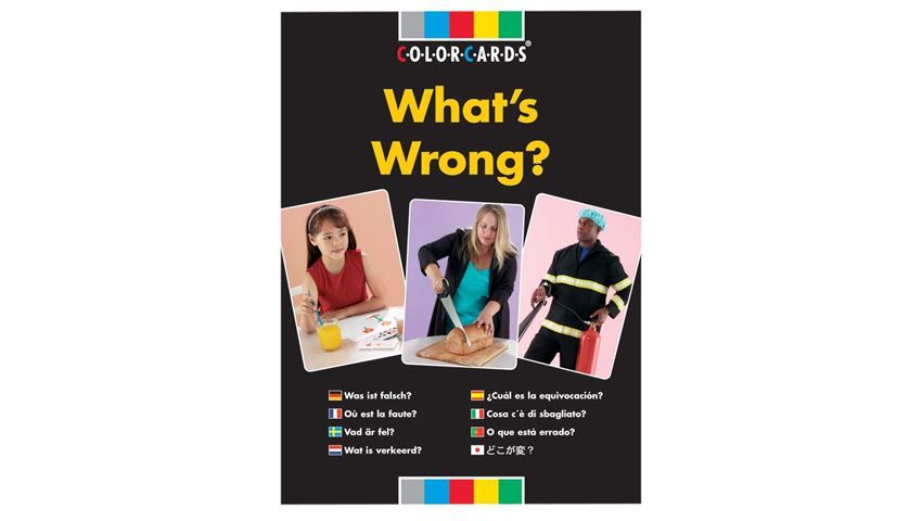 Wat is er verkeerd? ColorCards® basisset -- 001-5382