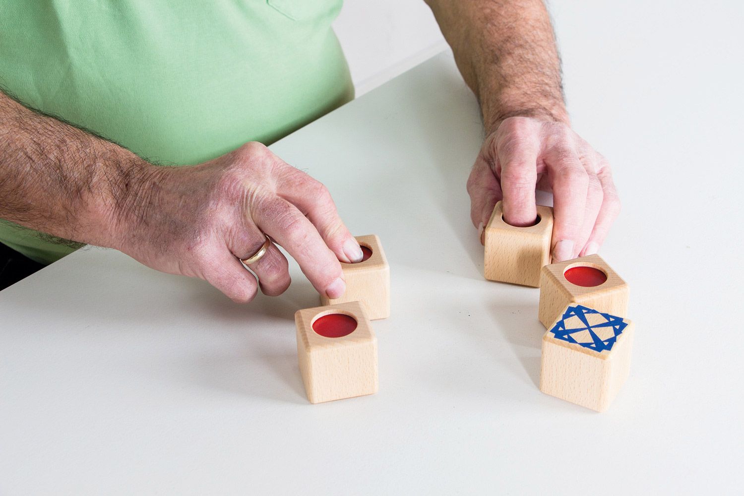 Mémoire de la pression 6 x 2 blocs de différentes résistances -- 102605