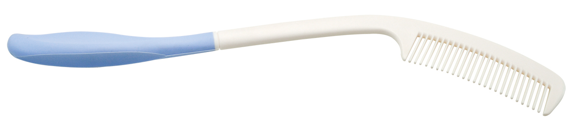 Haarverzorgingshulp met verlengd handvat - kam - 39 cm