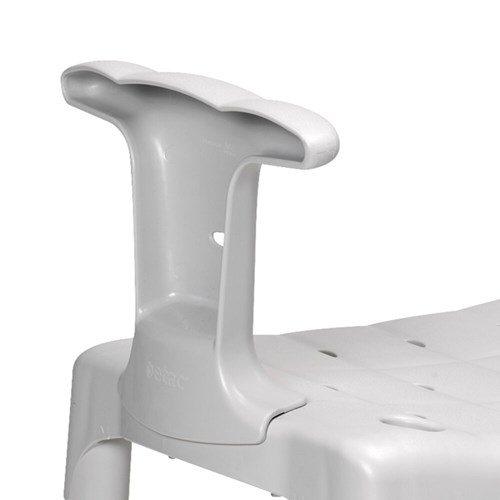 Siège de douche Etac Swift option pour tabouret : accoudoirs, gris (par paire)