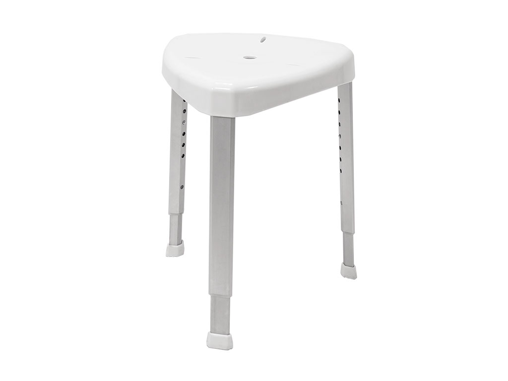 Douchestoel hoekmodel Delta 42 - 57 cm