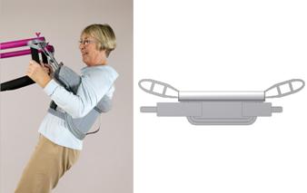 "Harnais Domino Thorax avec revêtement pour Ropox ""Stand Up"" M - max.100 cm -- 25-43012"