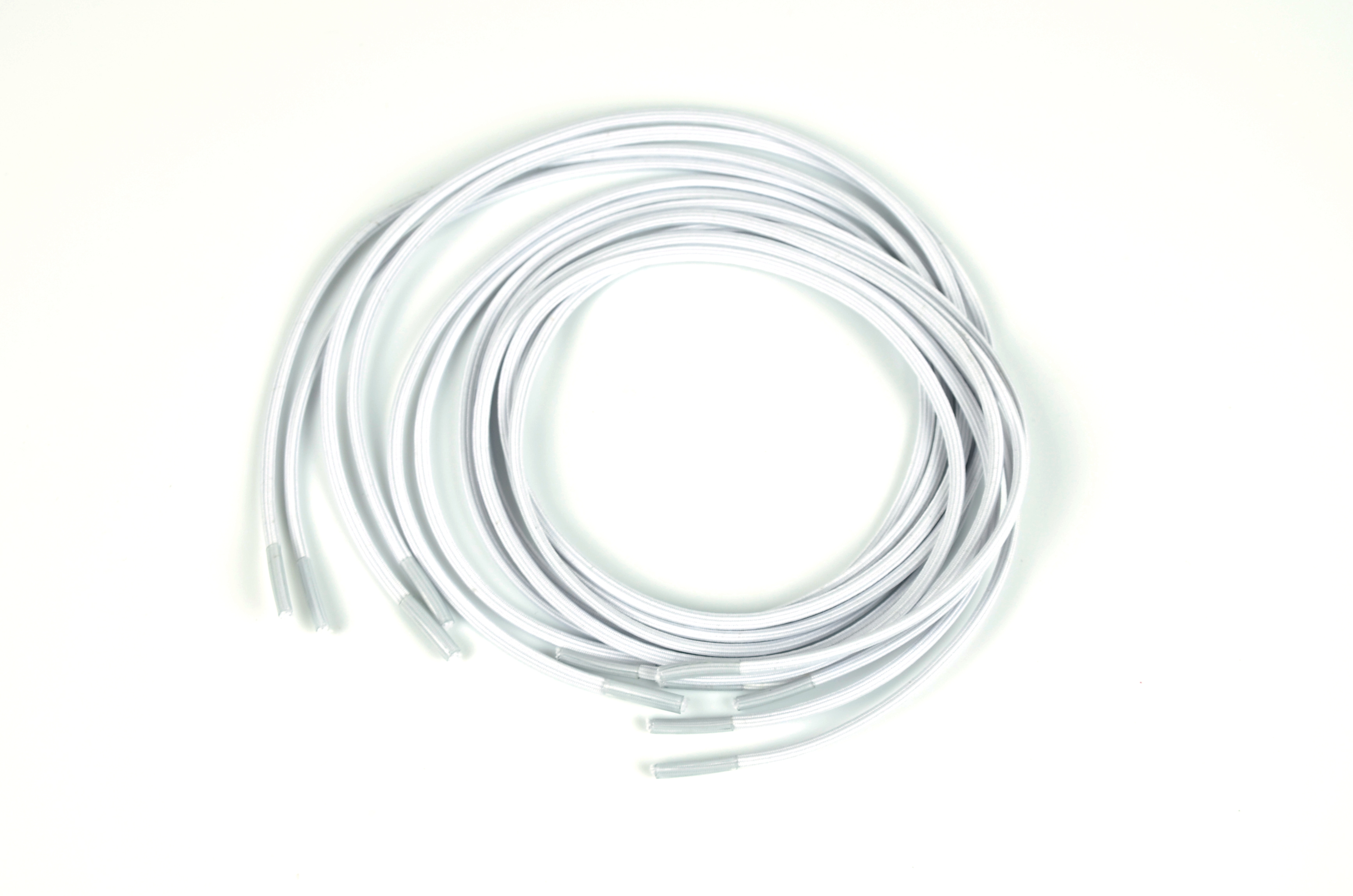 Lacets élastiques - standard – blanc (3 paires)