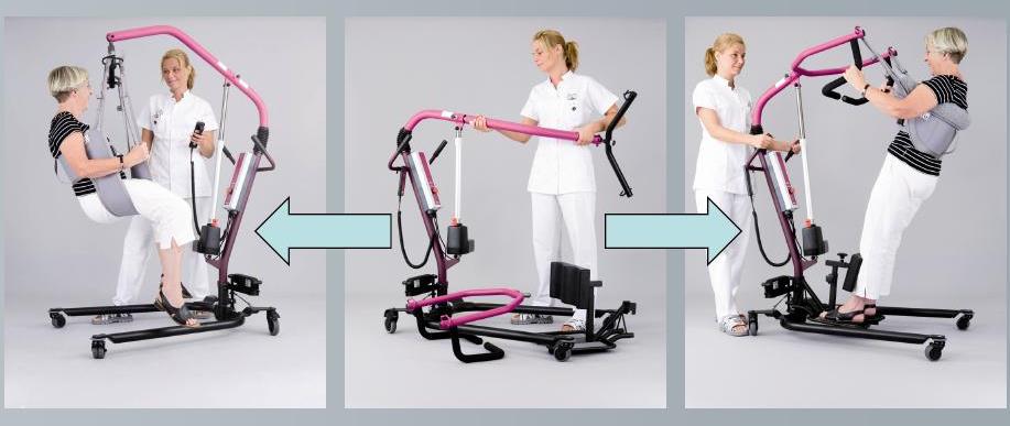 Combinatie passieve en actieve tillift All-In-One Ropox set 150 kg -- 25-20020