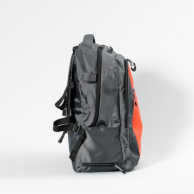 Sac de rangement avec partie réflective orange pour arrière chaise roulante ou scooter