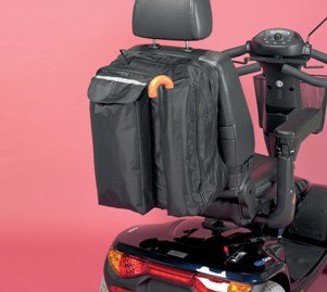 Sac pour l’arrière d’un scooter avec pochette pour la canne de marche -- 091187749
