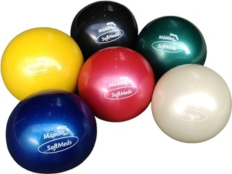 Gewichtbal SoftMed Ø12 cm 1,5 kg - rood -- 06-040104