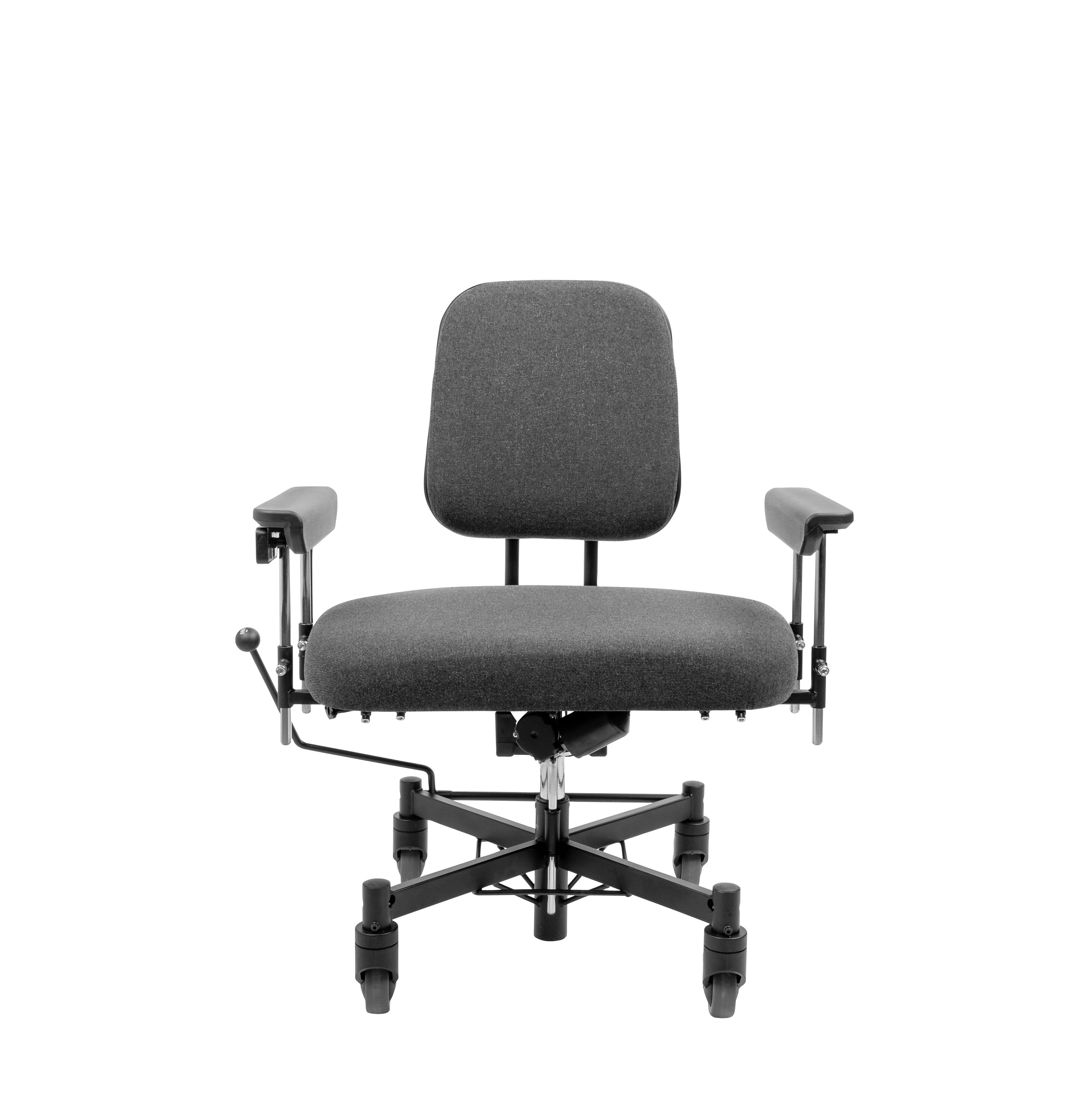 Chaise roulante trotteur Vela Tango 310E Standard - Tissu - Gris foncé