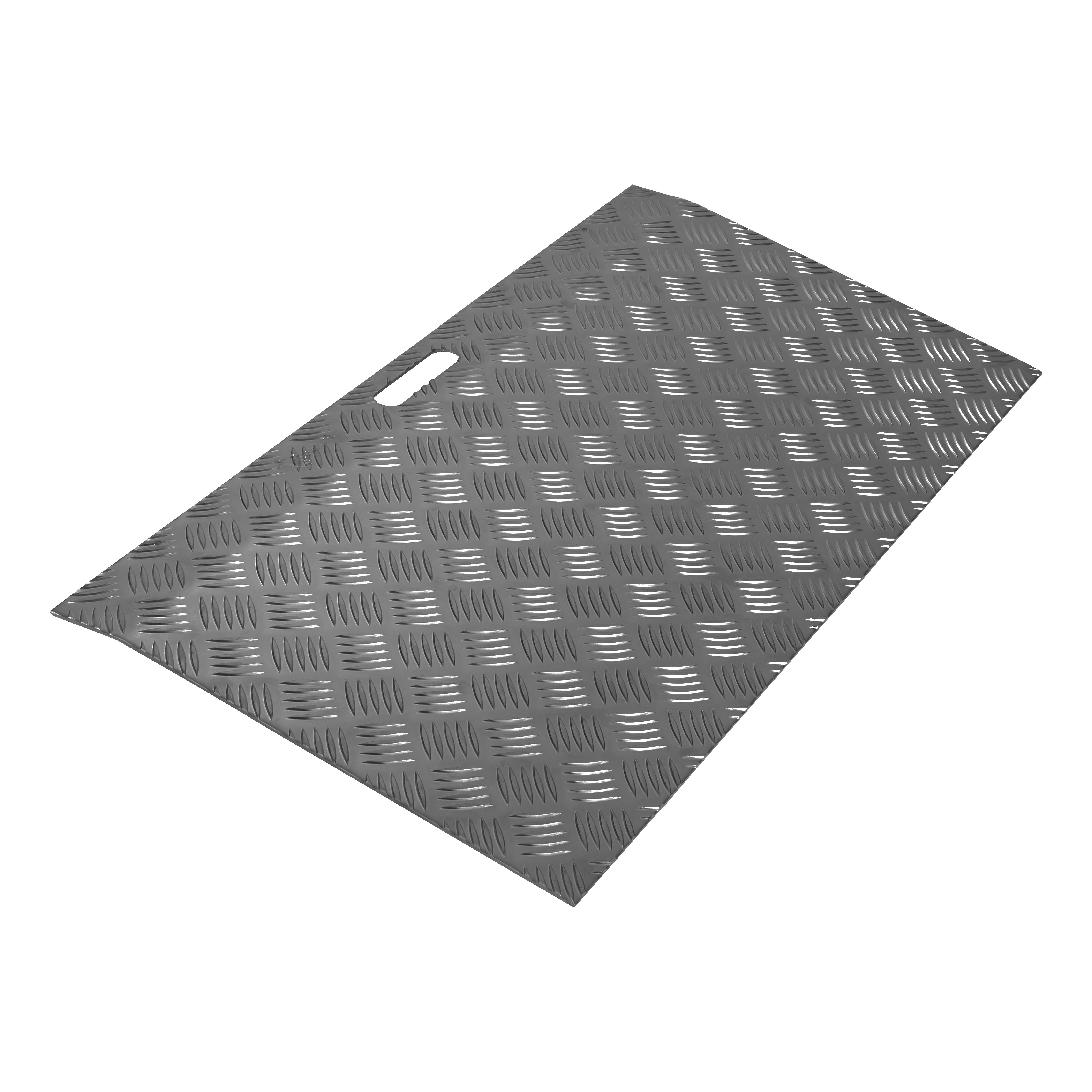 Plan incliné en aluminium avec coating poudre pour 150 kg, 78 x 20 cm pour un seuil à 3 cm