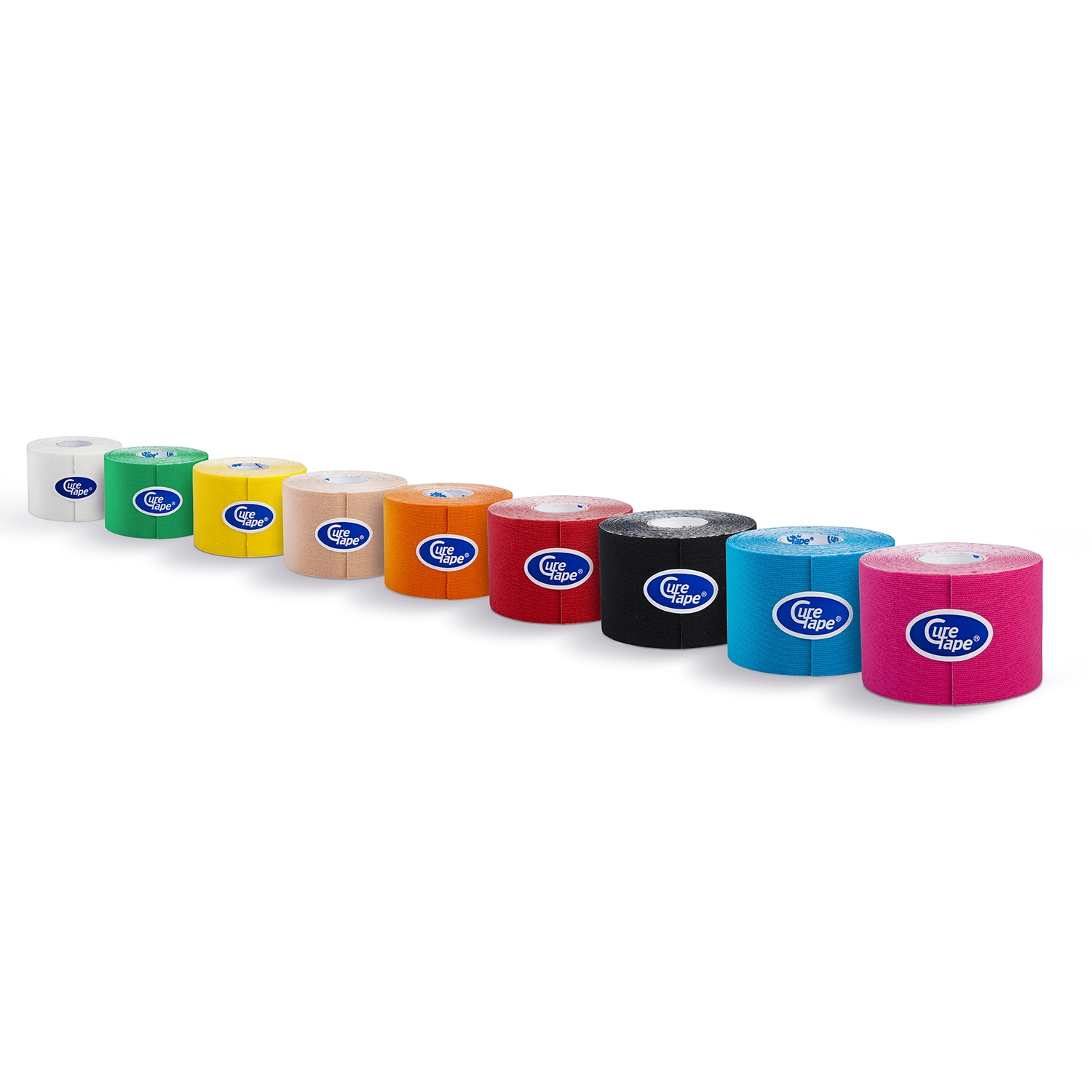 CureTape Classic kinesiotape - 5 cm x 5 m - geel