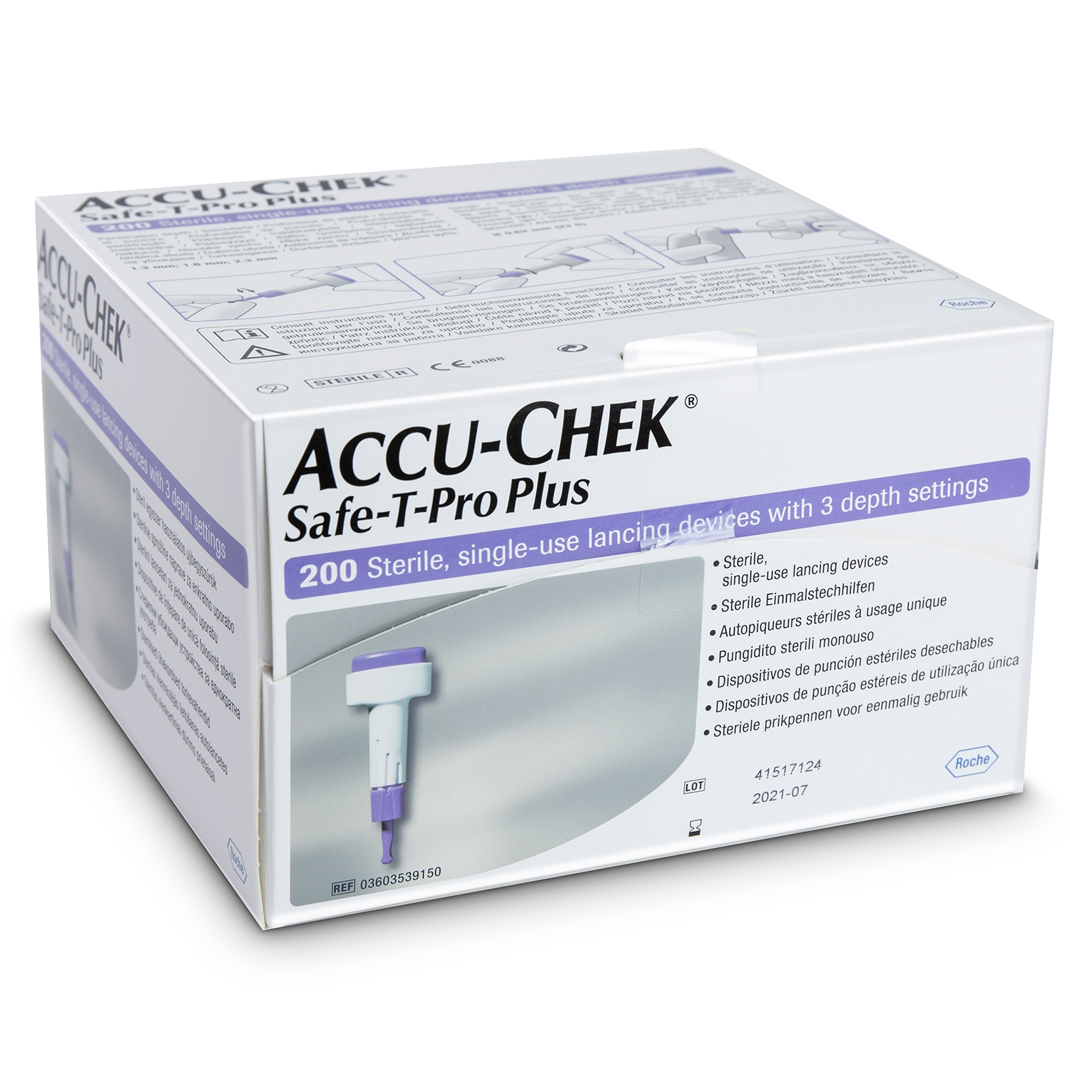 Accu-Chek Safe-T-Pro Plus lancetten (200 st)