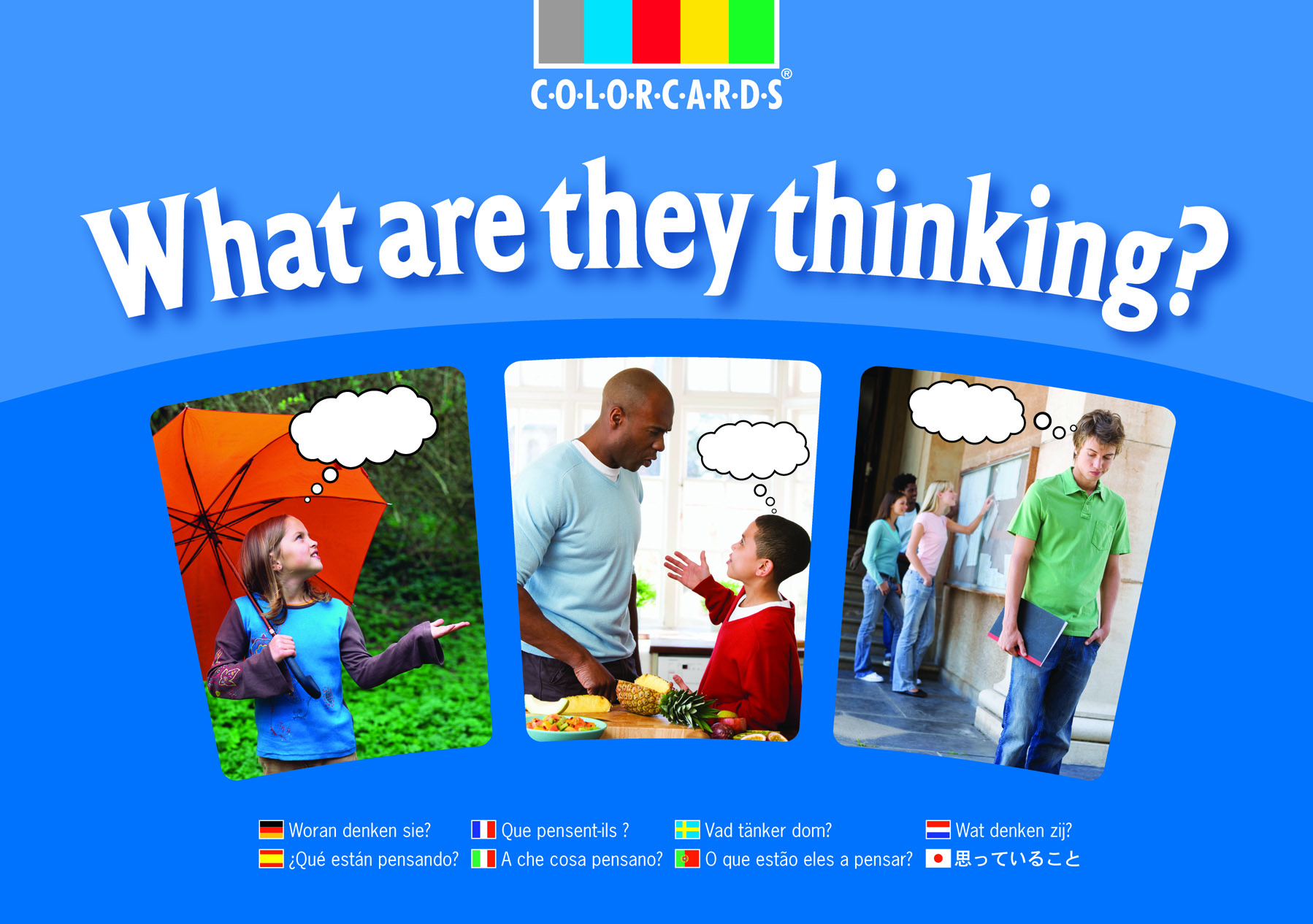 Wat denken zij? ColorCards® basisversie -- 001-5470