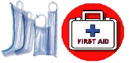 Opblaasbare spalk voor eerste hulp Pilar First Aid