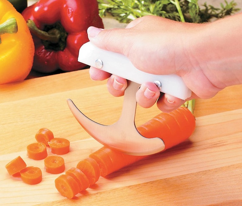 Rocking T knife - kantelmes met T handvat -- 920359